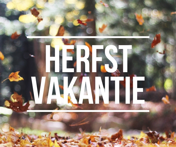 Bereikbaarheid in herfstvakantie